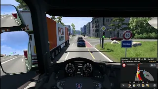 Euro Truck Simulator 2 Доставляємо гранітні блоки по Швейцарії (23 т) №21