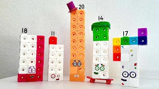 Numberblocks 11 to 20 Building Blocks MathLink Cubes -  Fun Math for Preschoolers