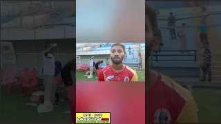 Vivek Singh, the local lad came as a substitute today & scored for East Bengal, Check what he said