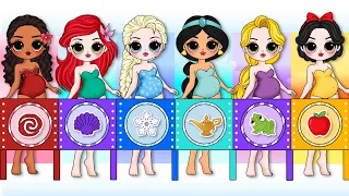 Disney Princess into MATERNITY FASHION / DIYs Paper Dolls & Crafts