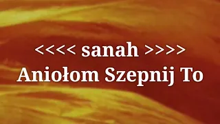sanah - Aniołom Szepnij To (Tekst / Lyrics)