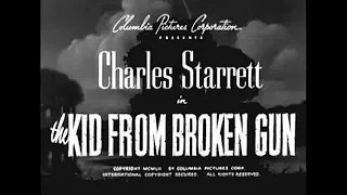 The Durango Kid - Kid From Broken Gun - Charles Starrett, Smiley Burnette, Jock Mahoney