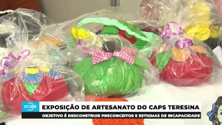 FMS realiza exposição de artesanato para atendidos pelo CAPS Teresina 17 05 2024