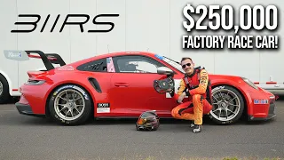 Driving a Porsche 992 GT3 Cup Car!