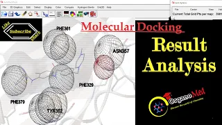 Docking Result Analysis via AutuDock || Procedure || AutoDock Series