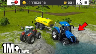 Biogas Fertilizer Spreading With New Holland In Fs16 | Fs16 No Multiplayer | Timelapse |