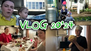 VLOG 20’24. Уехали на Пасху к бабе Ойе и деду Шаша