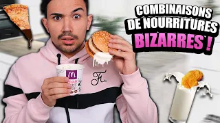 WEIRD FOOD COMBINATIONS PEOPLE LOVE ?!! JustJonathan