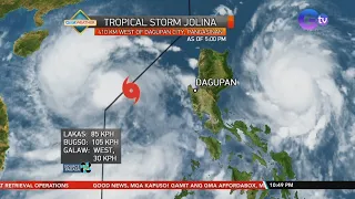 PAGASA: Storm signal lifted as Jolina moves to West Philippines Sea | SONA