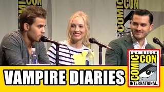 THE VAMPIRE DIARIES Comic Con Panel 2015