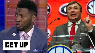 GET UP Ryan Clark reacts Georgia's Kirby Smart becomes college football coach 10-yr/$112.5M contract