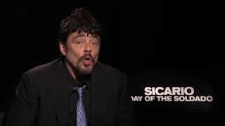 Benicio Del Toro Entrevista Sicario Day of the Soldado