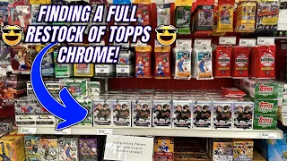 *FINDING AMAZING RESTOCKS ON THIS SPORTS CARD HUNT!😳 + WE PULLED MULTIPLE BANGERS!🔥