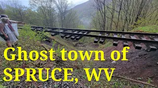 Hike to Spruce, WV on the old Western Maryland Railway.