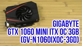 Распаковка Gigabyte GTX 1060 Mini ITX OC 3GB