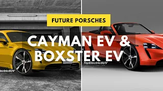Porsche Boxster Electric & Cayman Electric heading to dealers by 2025