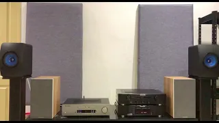 KEF LS50 + Cambridge audio CXA-81 vocal sound demo