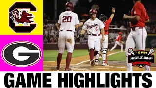 #15 Georgia vs #13 South Carolina Highlights | NCAA Baseball Highlights | 2024 College Baseball