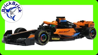 LEGO Speed Champions 2023 McLaren Formula 1 Race Car 76919 Speed Build Review