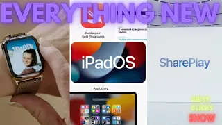 iOS 15, iPadOS 15 & WatchOS 8 | SharePlay, RAM Limit & Portrait Watch Face — FIRST CLICKS