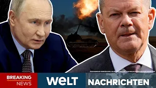 PUTINS KRIEG: Überraschung! Scholz erlaubt Einsatz deutscher Waffen gegen Ziele in Russland I STREAM