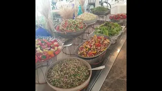 Salad buffet A selection of salads  #shorts