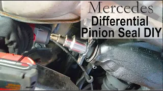 Mercedes W210 E320 Differential Pinion Seal DIY