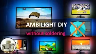 Ambilight LED DIY | WS2812b(Neopixel) | Arduino Uno Project (without soldering | How to make )