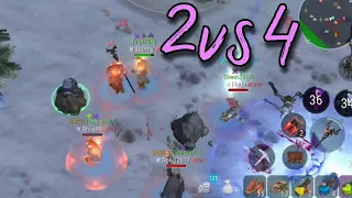 А МОЖНО ХОТЬ 1 ФАЙТ 2НА2?! ПВП на рейдах в фростборн.PvP on raid frostborn