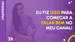 A maior dica para falar com naturalidade é essa