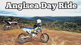 Husqvarna FE501 - First Off Road Ride In Anglsea Victoria