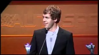 Vettel Autosport Driver 2011 Award Speech