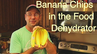 Super Simple Banana Chips - How to Make Dried Bananas the Easy Way