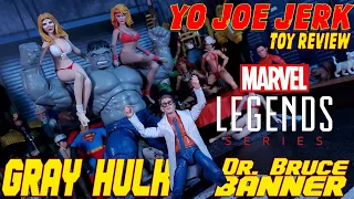 Marvel Legends Gray Hulk & Dr. Bruce Banner Review