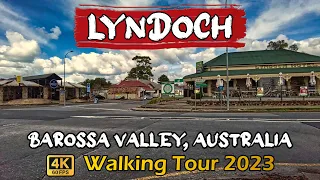 Lyndoch, Barossa Valley, South Australia, Walking Tour [4k-60fps] 🇦🇺 🦘