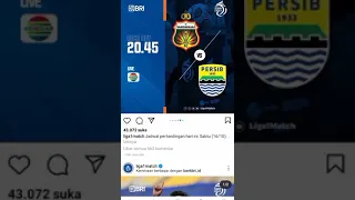 hasil pertandingan semalam Persib Bandung vs bhayangkara FC