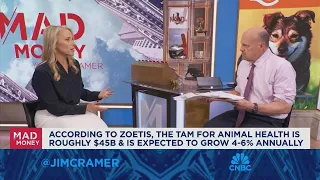 Zoetis CEO Kristin Peck sits down with Jim Cramer