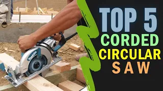 Best Corded Circular Saw 2023-2024 🔥 Top 5 Best Corded Circular Saw Reviews