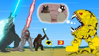 Rescue GODZILLA & KONG From Evolution of GIANT PYTHON - PACMAN MONSTER: Evolution Mystery - FUNNY #2