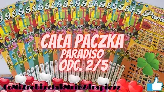 Cała paczka PARADISO 2/5 ❤️😍💰🔞  #zdrapki #zdrapkilotto #lotto #yt #youtube