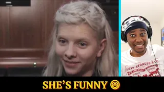 Aurora being herself in interviews for 3 minutes straight Reaction | She is ridiculous