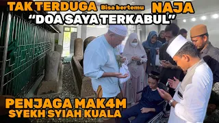 PENJAGA MAKAM SYIAH KUALA MENANGIS BERTEMU NAJA “ DOA SAYA TERKABUL”