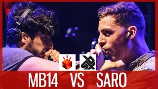 MB14 vs SARO | Grand Beatbox LOOPSTATION Battle 2017 | SEMI FINAL