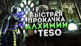 БЫСТРАЯ ПРОКАЧКА АЛХИМИИ | TESO