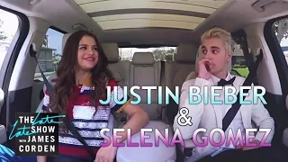 Justin Bieber & Selena Gomez Carpool Karaoke
