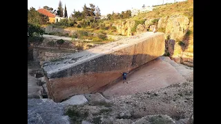 Os megalitos de 800 toneladas do templo romano de Baalbeck. Quanto erguem os guindastes de hoje?