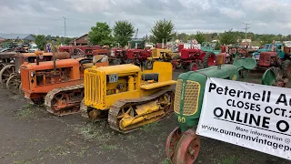 It's Auction Time! 60 Vintage Tractors, Vehicles, & Implements Up for Bid - Peternell/Aumann Sale