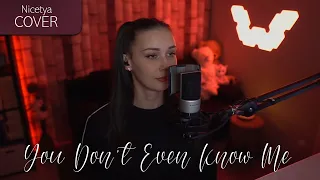 Faouzia - You Don't Even Know Me (Nicetya Cover)