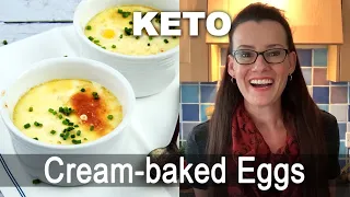 Cream-baked Eggs – by Keto Chef Monya Kilian Palmer