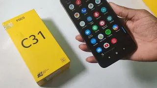 POCO C31 UNBOXING AND REVIEW 2022